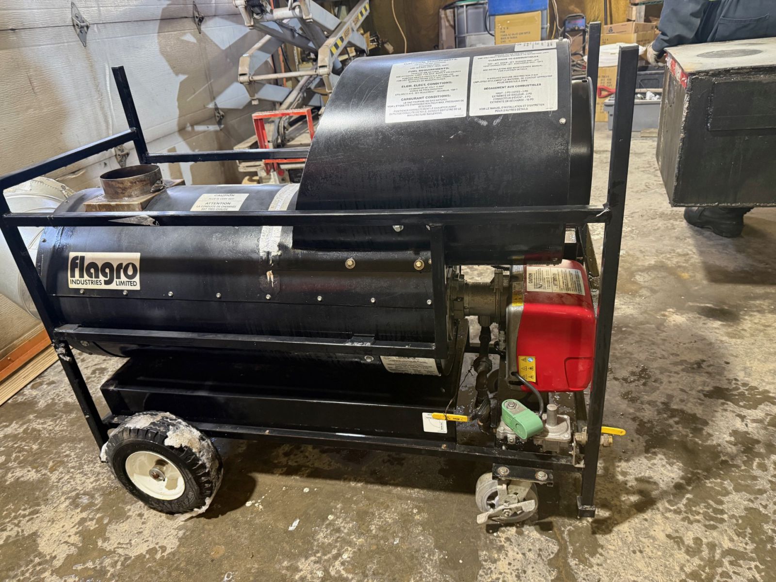 Chaufferettes 200 K propane